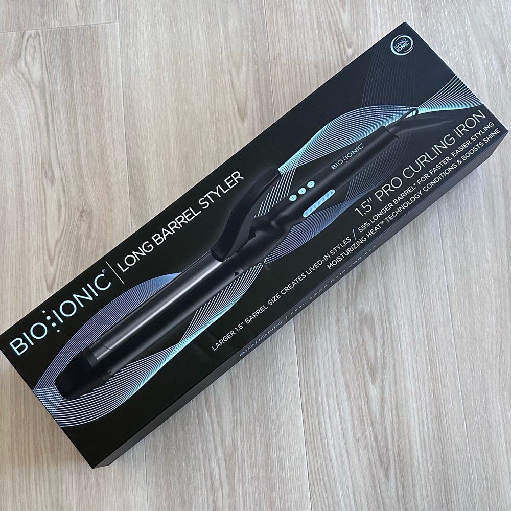 BRAND NEW , in box with all tags inside! Pro long barrel curling iron , 1,5”!!